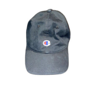 Champion Black Dad Cap